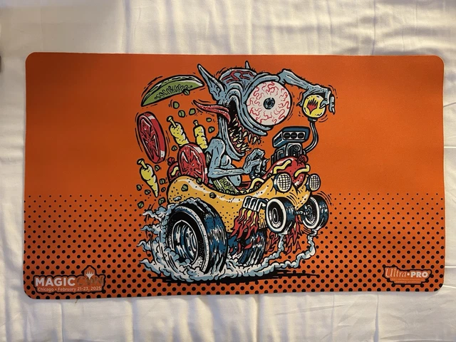 MAGIC MTG MAGICCON Chicago Exclusive Playmat FBLTHP Hotrod $50.39