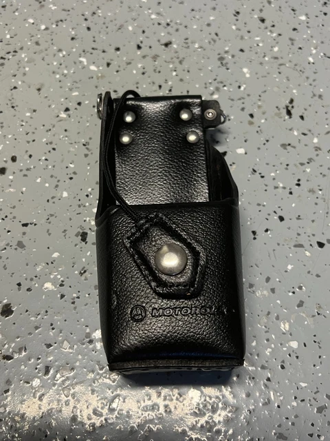 Motorola NTN8381B Leather Radio Case Holster