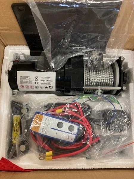 Handwinde 3500 Lbs Mit 10m Stahlseil - Manuelle Zugwinde Für Boote & Anhänger