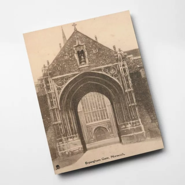 A3 PRINT - Vintage Norfolk - Erpingham Gate, Norwich