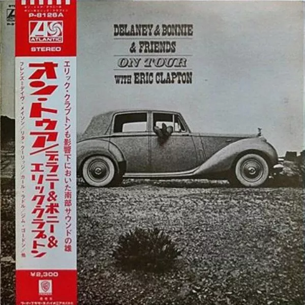 Lp - Delaney & Bonnie & Friends With Eric Clapton - P-8126A - 1973 - Japan