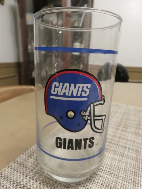 New York Giants Drinking Glass