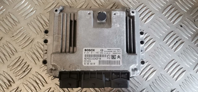 Connecteur Prise électrique Peugeot Citroën Réf. 9663510180 - Pièce D'occasion Pour BSI, Ampoule, C4 Picasso