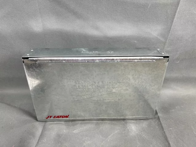 Lot Of 2 JT Eaton, Multiple Catch Steel Repeater 420 Mouse Trap, Silver Lot Of 2 JT Eaton, Multiple Catch Steel Repeater 420 Mouse Trap, Silver