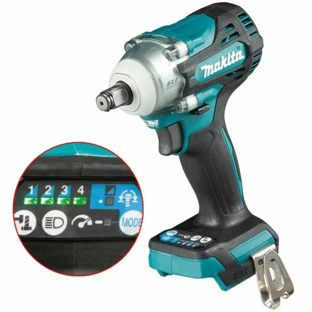 Makita DTW300Z 18v LXT Brushless Impact Wrench 1/2" Drive 4 Speed