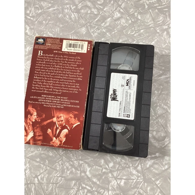 THE MUMMY CLASSIC Collection VHS Movie MCA Universal Home Video 1992 ...
