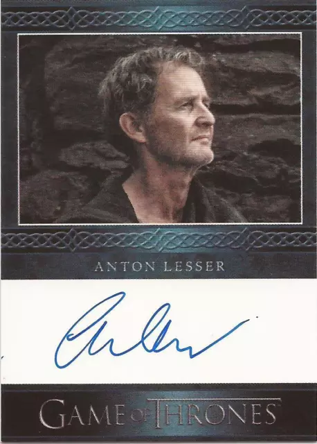 Game of Thrones Season 3 - Anton Lesser "Qyburn" Autograph Card