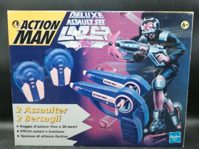 Action Man Deluxe Assault Set Laser Lazer Tag New Hasbro Tiger Vintage