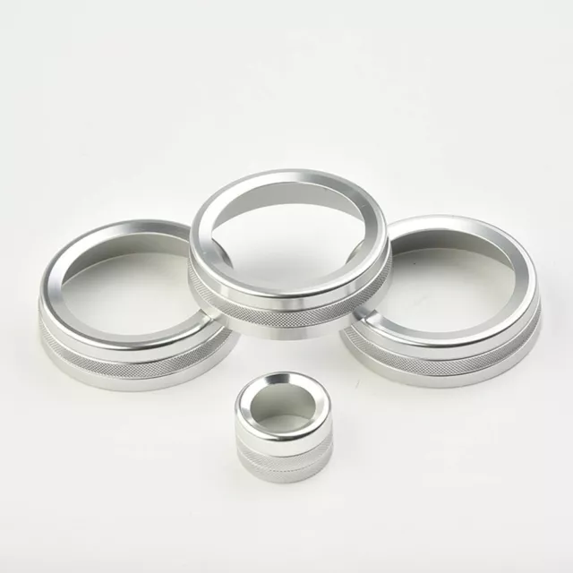 Knob Button Covers Volume For L405 2013-2017 Ring 4pcs Accessories