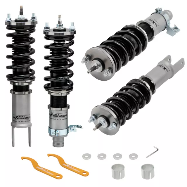 24 Ways Adjustable Damper Coilover Lowering Kit For Honda Civic EJ1 1992-1995