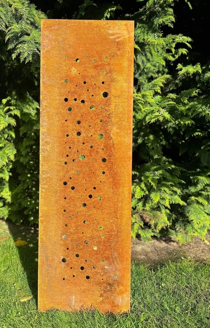 EDELROST GARTEN SICHTSCHUTZ, Wand, Rost, Sichtschutzwand ,Sterne