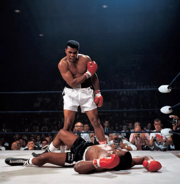 Muhammad Ali Sonny Liston 8x10 Picture Celebrity Print