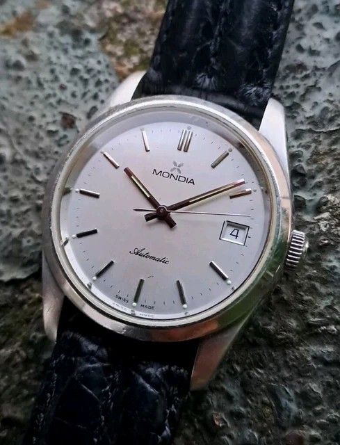 MONDIA ZENITH AUTOMATIC ETA 2824 2 vintage Swiss gents watch 35 mm EUR 170 00 PicClick IT