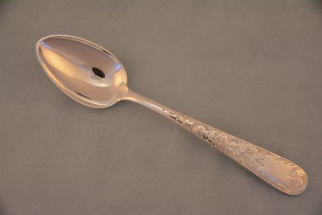 S. Kirk & Son Old Maryland Engraved Sterling Silver 6" Teaspoon No Monogram