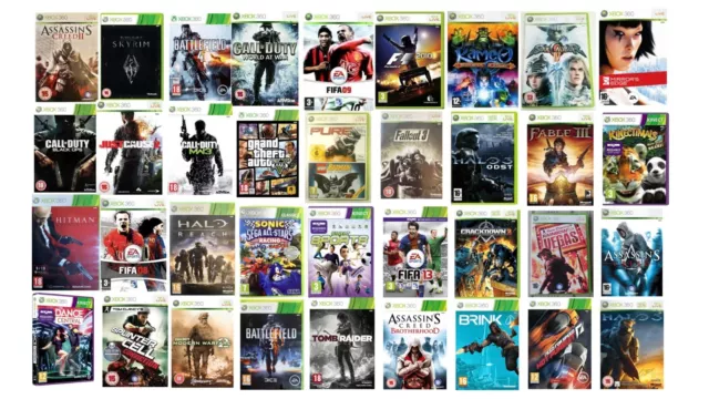 Microsoft Xbox 360 games pick your own bundle & discount