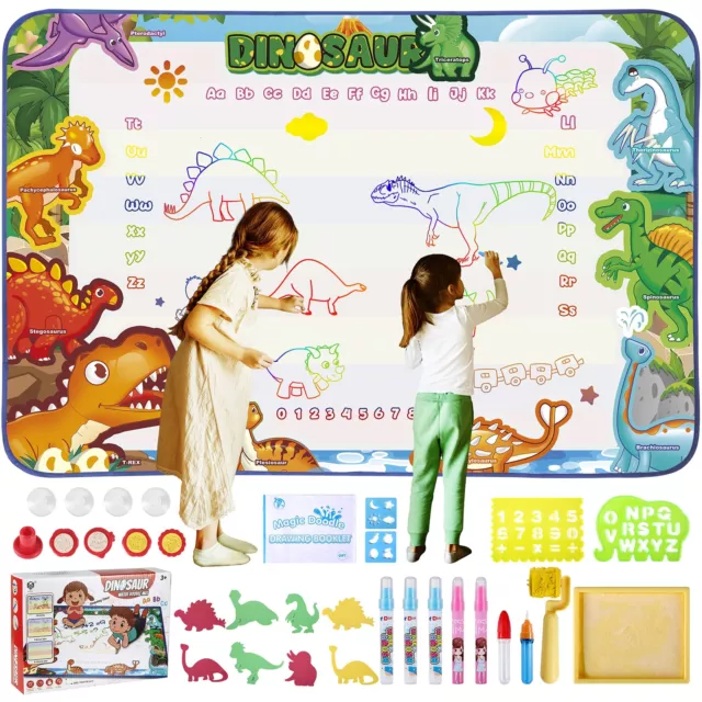 AVIALOGIC tappeto da disegno per bambini tappeto filigrana 150x100 cm merce di seconda scelta