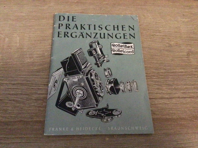 ROLLEIFLEX 2.8E IN DER PRAXIS MODE D'EMPLOI EN ALLEMAND DEUTSCH