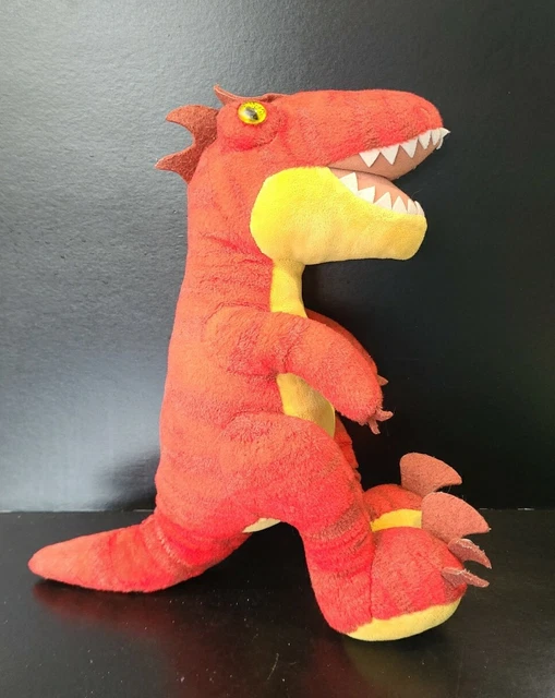 BUILD A BEAR Red Velociraptor T Rex Raptor Dinosaur Soft Toy Plush ...