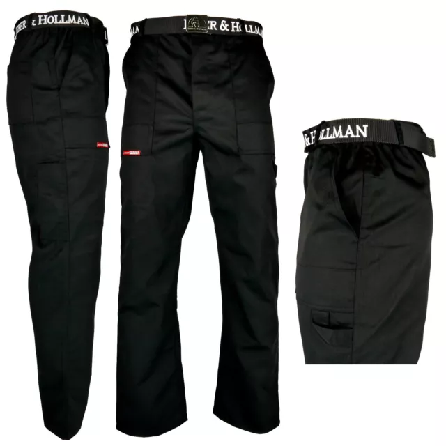Arbeitshose Bundhose Schwarz  Schutzkleidung Arbeitskleidung Hose Gr. 48 - 62