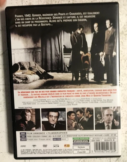 L'Armée des Ombres Dvd 2