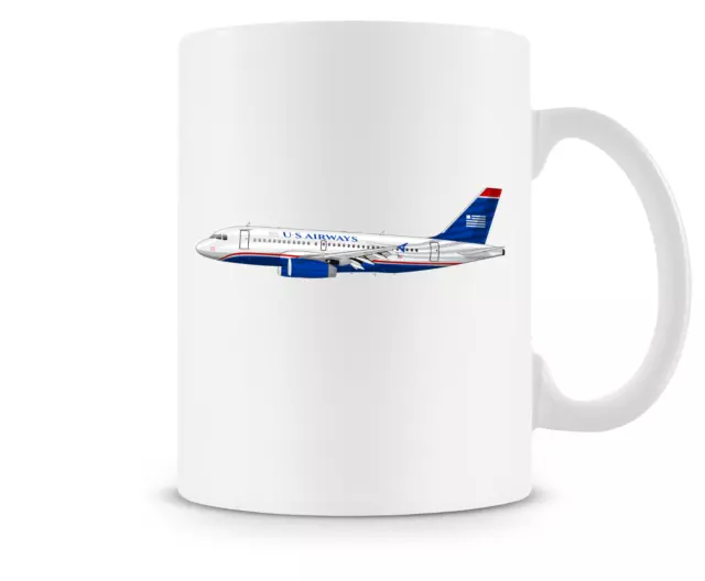 US Airways Airbus A319 Mug - 15oz.