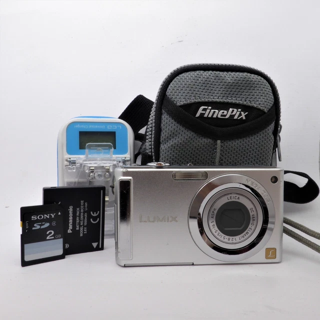 Panasonic LUMIX DMC-FS3 Fotocamera Compatta Digitale Vintage LEICA 3x 8.1 Mpx