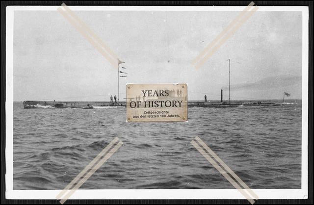FOTO 1.WK WELTKRIEG 19141918 Unterseeboot UBoot U 20 Kaiserliche