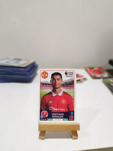 Panini Premier League 2023 Cristiano Ronaldo Manchester United Sticker no. 450