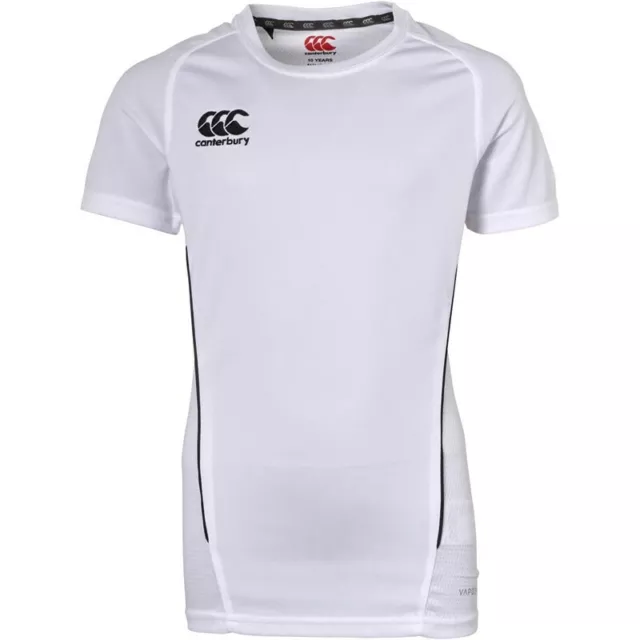 Canterbury Training T Shirt Boys Kids Rugby Football Gym Top