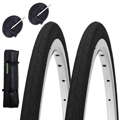 CAMERE PNEUMATICI 23-622 X BICI DA STRADA FIXED BIC 2 COPERTONI CORSA 700X23C 