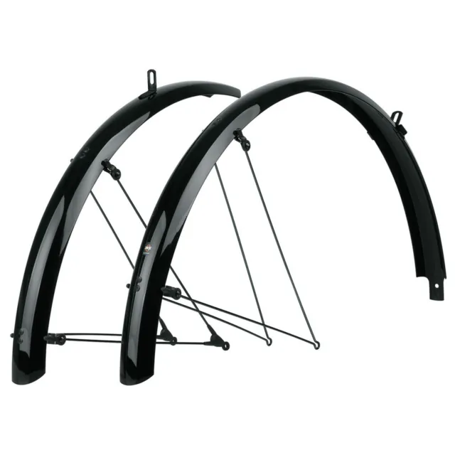 SKS Fahrrad Schutzblech Set 20 Zoll 53mm o. 60mm Bluemels Basic Schwarz