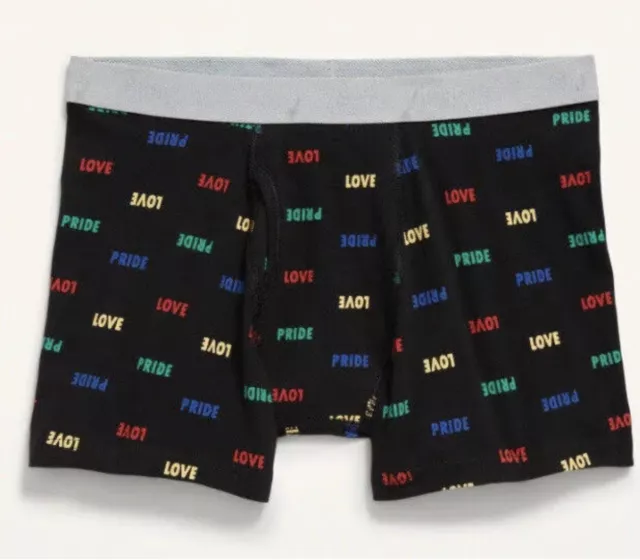 Old Navy Men's Boxer Briefs ~ Size Small ~ Comfort Waistband 4.5" Inseam Pride