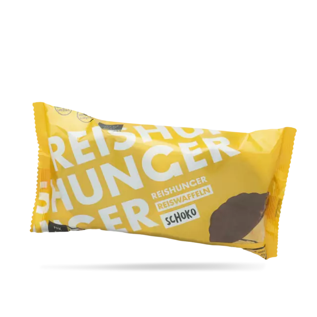 Reishunger Bio Reiswaffeln Con Reisschokolade