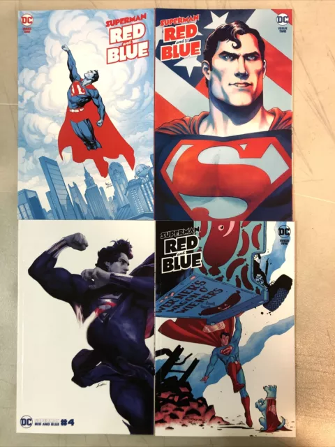 Superman Red And Blue (2021) #1,2,4,5 (VF/NM) Incomplete Set DC Comics