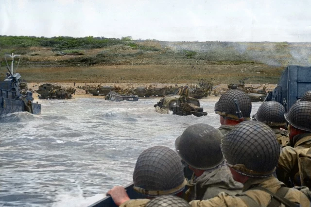 US WW2 NORMANDY Dday 1st 29th Omaha 4th Utah Heer wh All Brittany ...