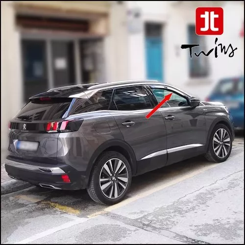 Déflecteurs de vent pluie air teintées Peugeot 3008 II 5008 II depuis 2017