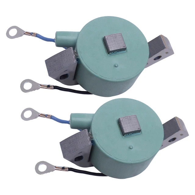2x Ignition Coils For Johnson Evinrude 2-40HP Outboards – Replaces 580416 582995 584477