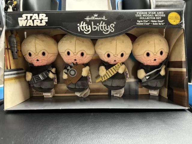 NEW ~ Hallmark Itty Bittys Star Wars Cantina Band Collectors Set