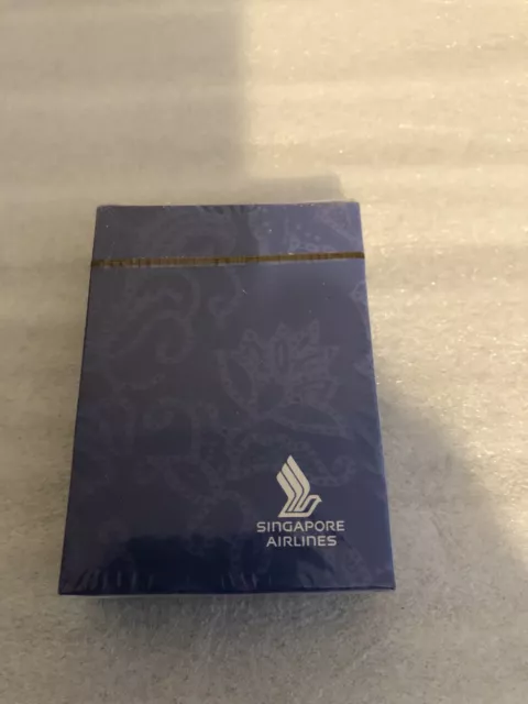 Singapore Airlines • Playing Cards • Poker Size • New & Sealed