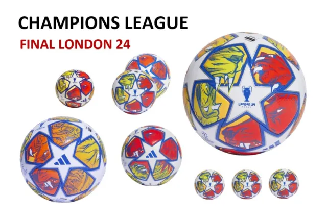 Fussball Adidas Champions League FINAL LONDON 24 Mini Replica 290 Match Ball OMB