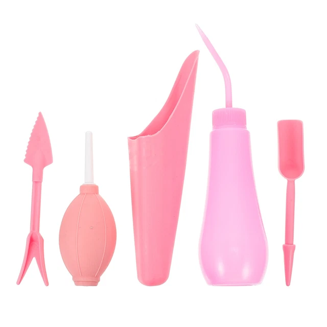Kit Jardin Enfant ROBUD – Brouette Et Outils De Jardinage Rose, Jouet éducatif Dès 3 Ans