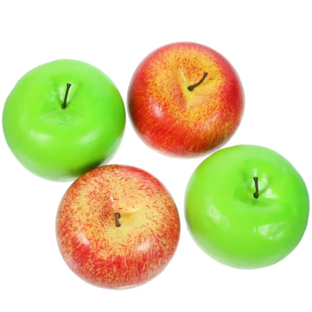 4 pz simulazione schiuma modello mela frutta giocattolo educativo mele schiuma