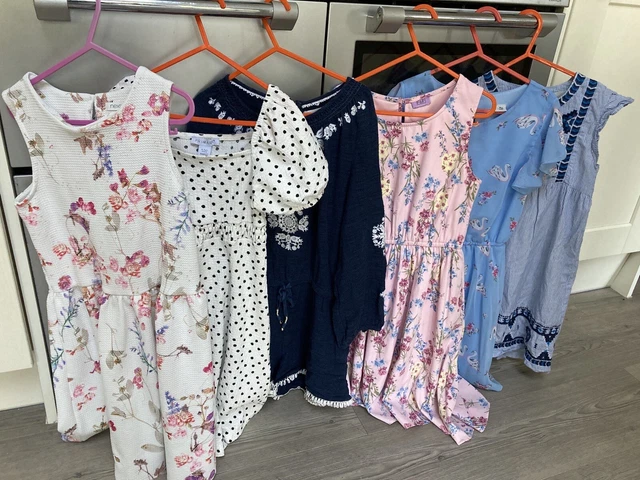 Abiti Ragazze Pacchetto Abiti Età 7 8 9 Anni Primark Next F&F Tu Vestiti Occasione