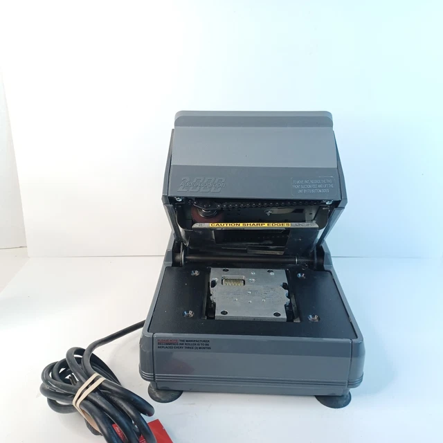 NewBold Addressograph 2000 Medical Electric Card Imprinter Embosser Machine