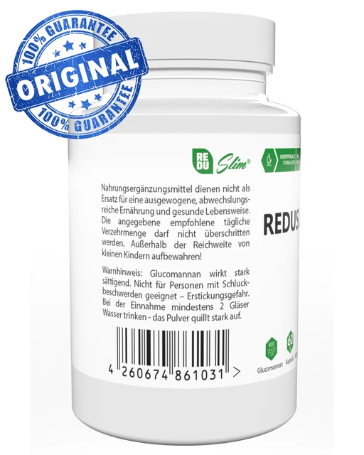 REDUSLIM Sättigungskapseln - für die Diät ohne Hunger zum schnell Abnehmen 2