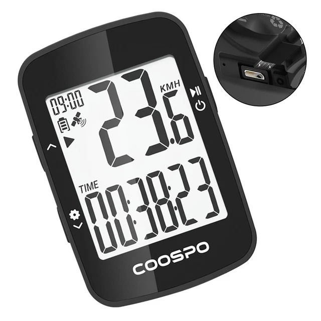 LIGHTWEIGHT COOSPO BC26 Wireless Bike Computer GPS Speedometer Odometer