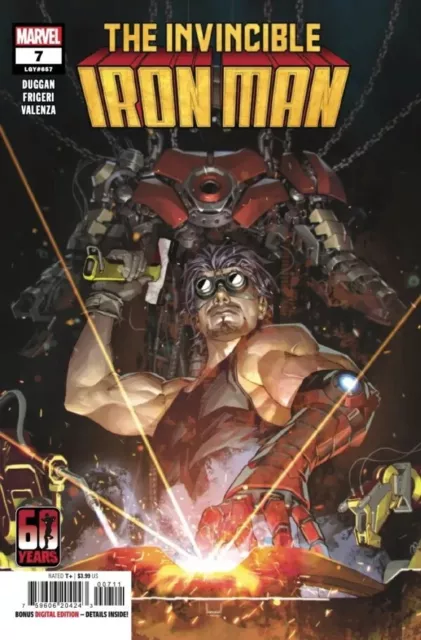 Invincible Iron Man #7 Main Cover A Marvel 2023 NM+