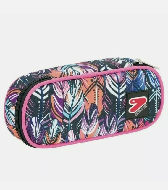 ASTUCCIO SCUOLA SEVEN Round Plus Plume Ovale Portapenne Organizzato EUR 16 00 PicClick IT