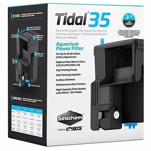 SEACHEM TIDAL FILTER 35gal 120V 60Hz
