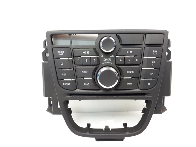 Panneau de configuration CD400 Opel Astra J 13360091 28299889 Delphi